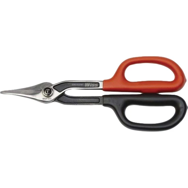 Crescent Wiss 10 pulgadas Cortes de patrón de combinación de estaño Duckbill WDF10D Crescent Wiss