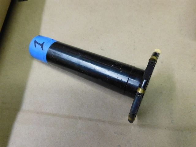 CTT RT-120 Stagger Tooth 3 D Indexable End Mill Inserts Shank 1.25 5 3/4L LOT 1