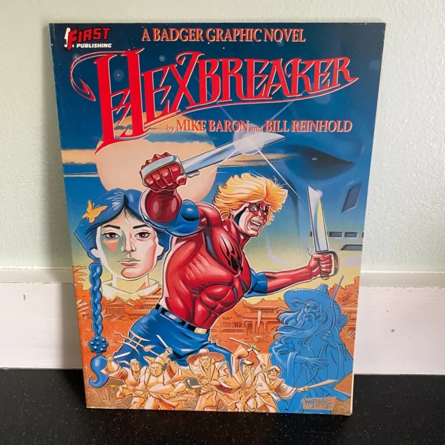 Hexbreaker TPB Comic Book First Graphic Novel First Printing 1988