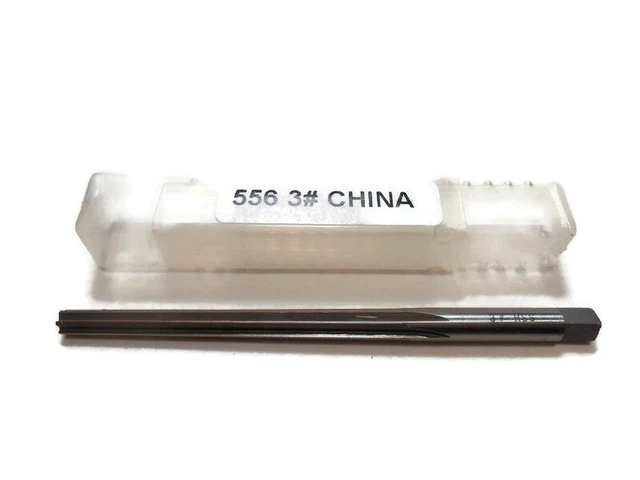 #3 High Speed Steel Straight Flute Taper Pin Reamer