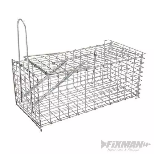 Piège/ cage à souris L. 250 x 90 x 90 mm - 197512 - Fixman