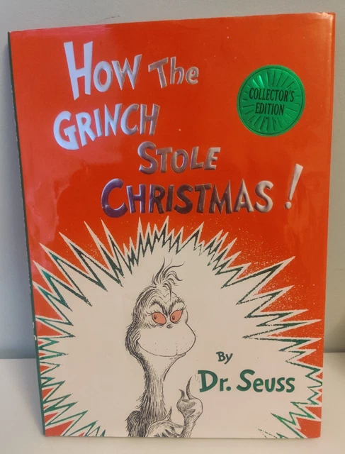 HOW THE GRINCH Stole Christmas By Dr Seuss Collectors Edition HC DJ $17 ...