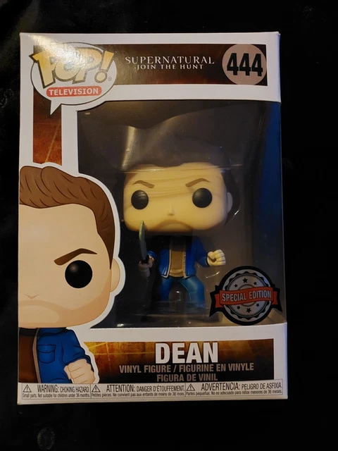 Mint Rare Vaulted Supernatural Dean With Knife Funko Pop