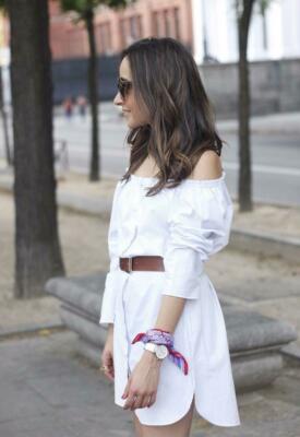 Zara Striped Off The Shoulder Mini Dress Size Xs  Ref. 2649/100