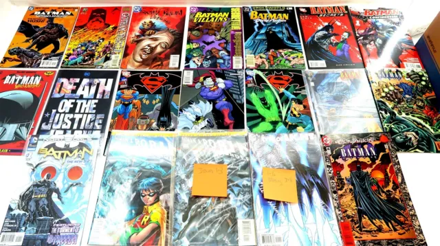 Lot of 26 BATMAN DC Comics MIXED LOT Asylum, Secrets, Who Laughs, vs Superman,