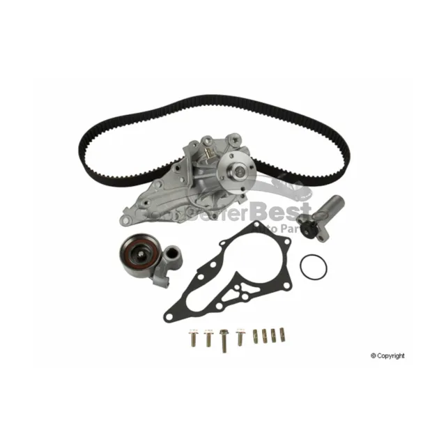 One New Gates Engine Timing Belt Kit with Water Pump TCKWP215 for Lexus