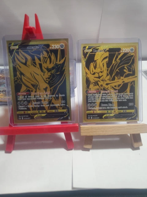 Zamazenta V Gold - SWSH077 - Black Star Promo - PSA Ready! Pokemon Card