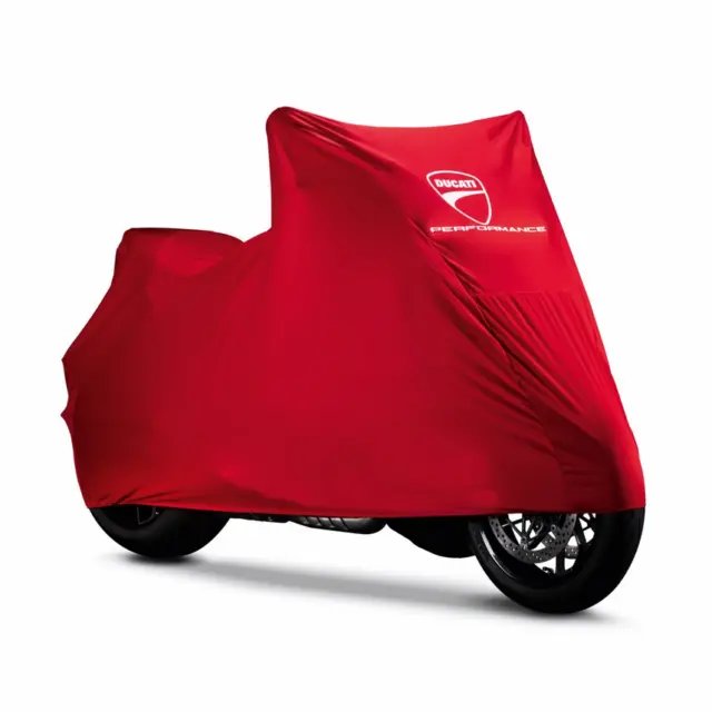 Ducati Indoor Tarpaulin / Car Cover Bike Cover Universal Red Multifit New