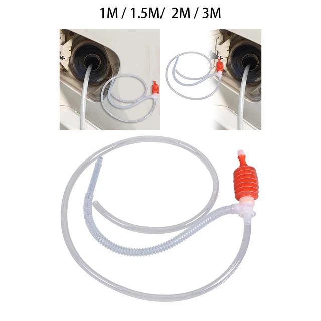 Pompe à siphon manuelle portable à haut débit pour réservoir de poissons