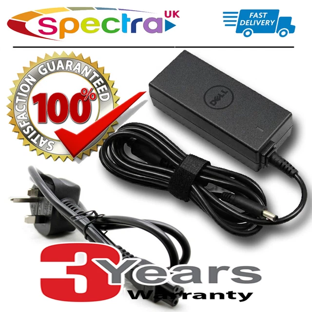 Alimentatore Originale Dell Inspiron 15-3583 &ndash; Modello P75F P75F106, 19.5V 3.34A 65W, Spina 4.5x3.0mm, Colore Nero