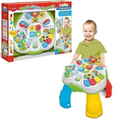 Clementoni Clementoni Bébé Jouet Matériel Roulant Voiture Table de Travail Forme Box Petits 