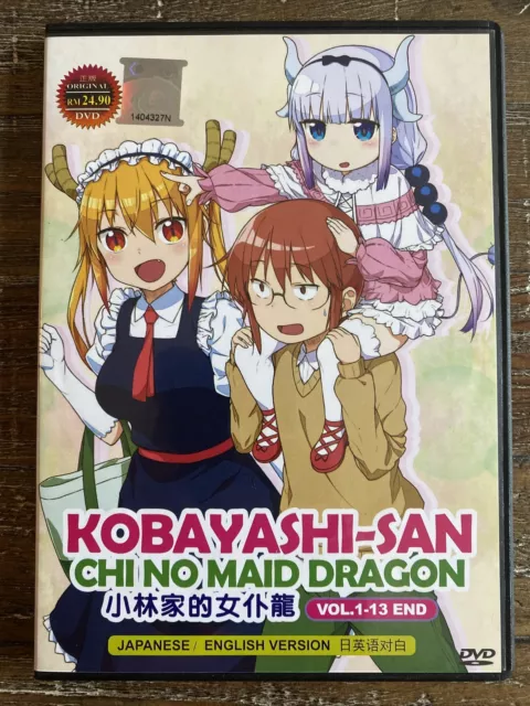 KOBAYASHI-SAN CHI NO Maid Dragon DVD - (Vol : 1 to 13 end) with 