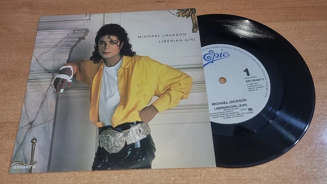 1987 MICHAEL JACKSON 12” – Liberian Girl Maxi-Single, Holland