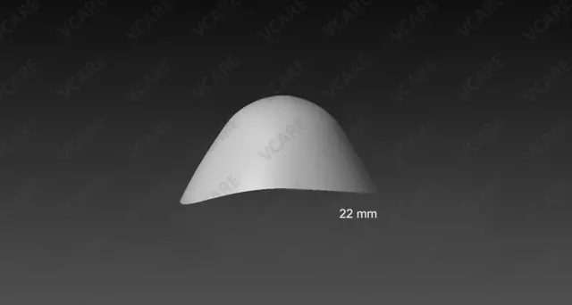 Corneal Shield Protector 22mm Stainless Steel Ocular Eye Shield Stainless Steel