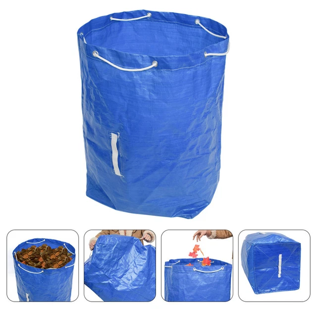 1pc Durable Garden Waste Bag Große Kapazität hinterlässt Aufbewahrungstasche