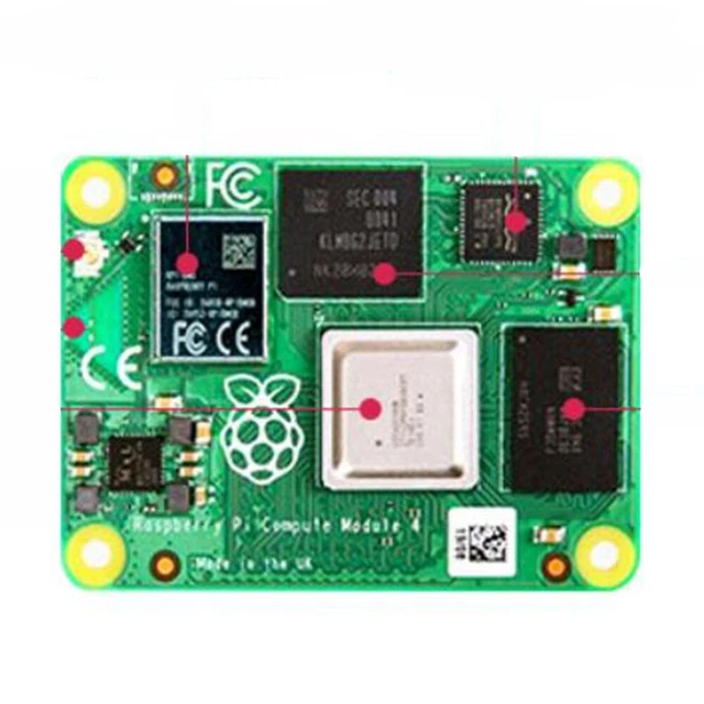 Reliable CM4001000 Pi 4 Model B Kit BCM2711 Processor Faster Flash Memory