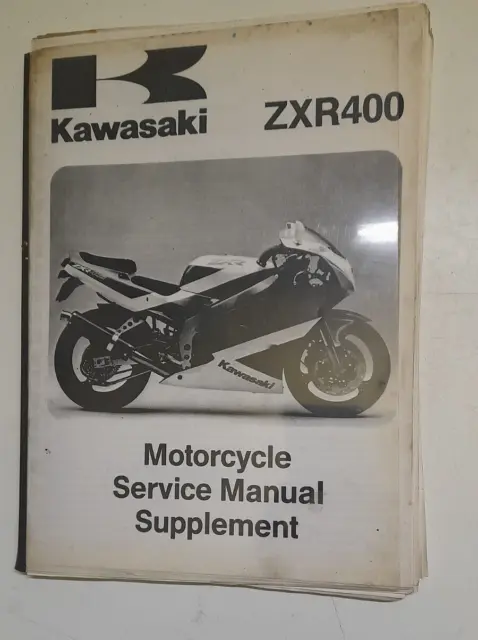 Libretto uso e manutenzione Kawasaki ZXR 400