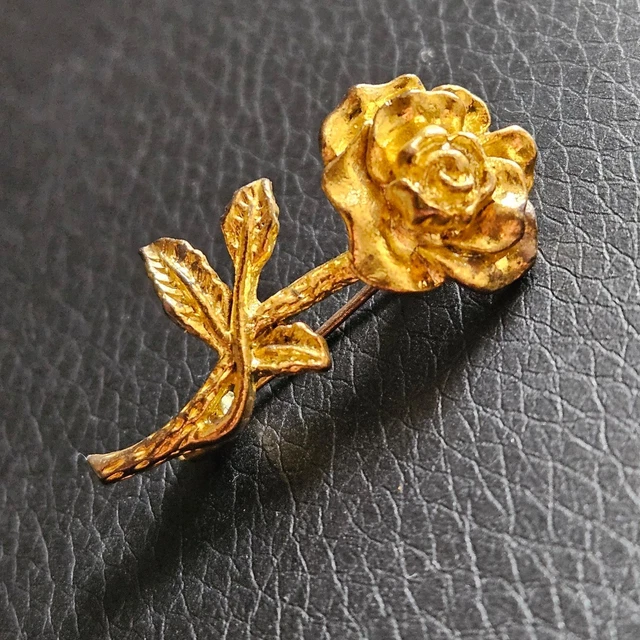 Broche Ancienne Porte-photo Art Nouveau - Décor Végétal - Bijou Vintage