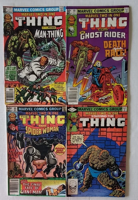 Marvel Two-In-One Issues 41, 47, 73, 76, 77, 80, 85, 91 - Vintage Collection