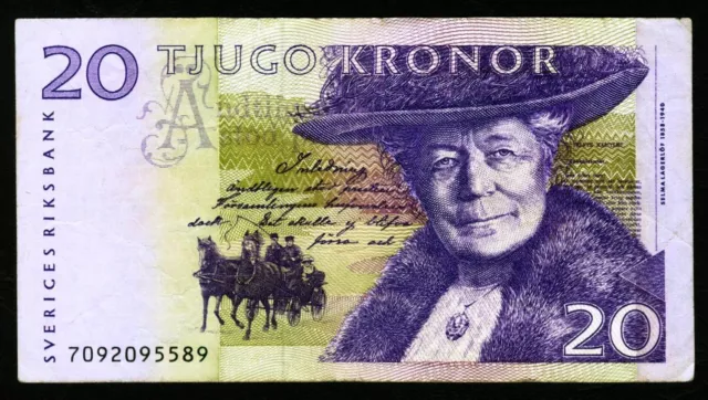 SCHWEDEN. 20 Kronor 1997. 63a.