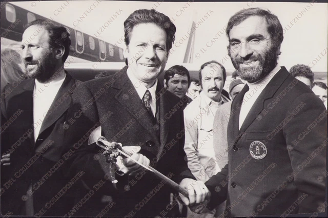 1971 Flaminio Piccoli politico segretario Democrazia Cristiana Fotografia
