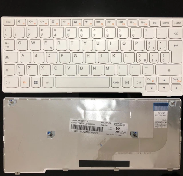 Tastiera Italiana Per Notebook IBM Lenovo IdeaPad B570, B575, V570, Z570, B590 - Sostituzione Diretta - Foto 6