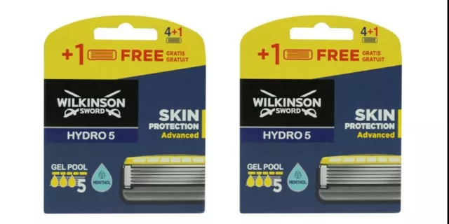 10  Wilkinson Sword Hydro5 Skin Protection Advanced  Rasierklingen neu/ OVP
