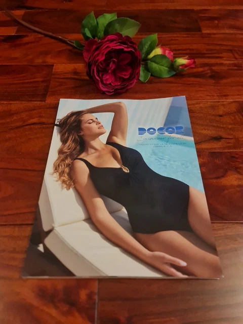 Docor SWIMWEAR CATALOGUE TALLAS DESDE LA 38 COPAS B-C-D *NEW* ☆STUNNING☆ *RARE*