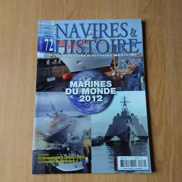 Revue Navires Et Histoires N° 72 - Marines Du Monde 2012