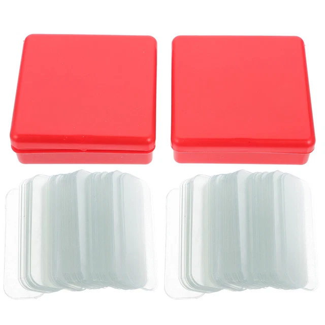 240 Pcs Non-marking Double-sided Tape Pvc Pad Strips Heavy Duty Sticky Gels