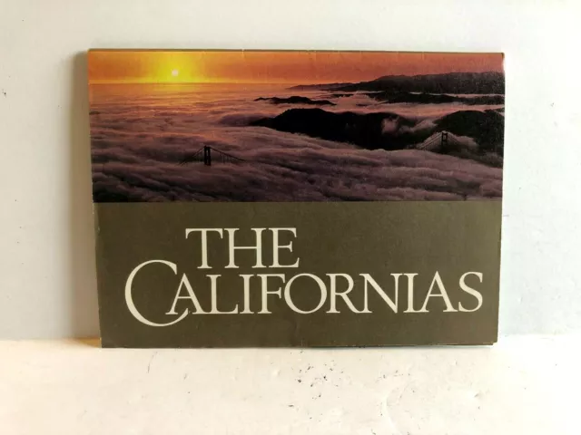 The Californias US State ARCo Gas MAP Tourist Road 60s 70s Folded