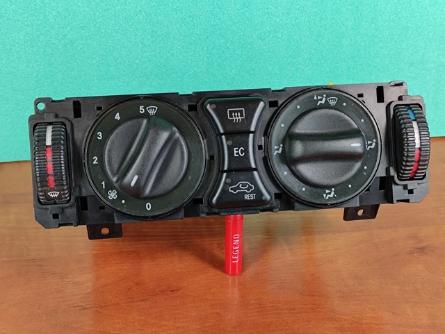Mercedes E Class W210 W202 _ Ac Climate Heater Control Switch Panel Unit
