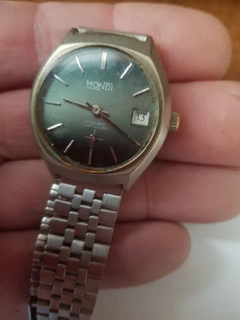 Montre Mécanique ELIX écran TV Années 1970 - Modèle DIV0530 - Neuf Sans étiquette