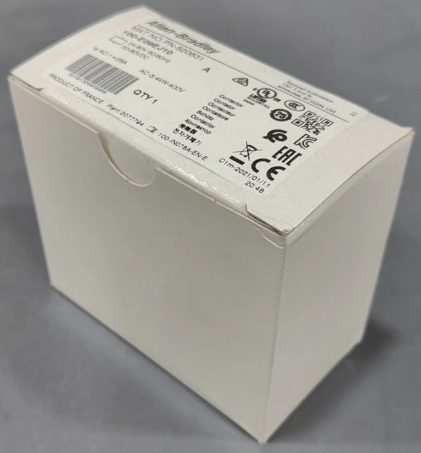 NEW ALLEN-BRADLEY 100-E09EJ10 9A 3 pole Electronic Contactor FREE SHIPPING