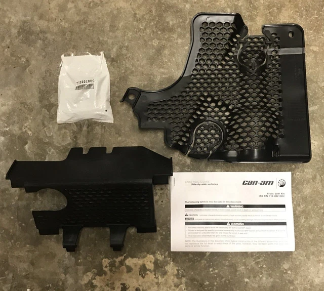 CAN AM COMMANDER Grill Vent Screen Kit Antidebris/Fire Hazard