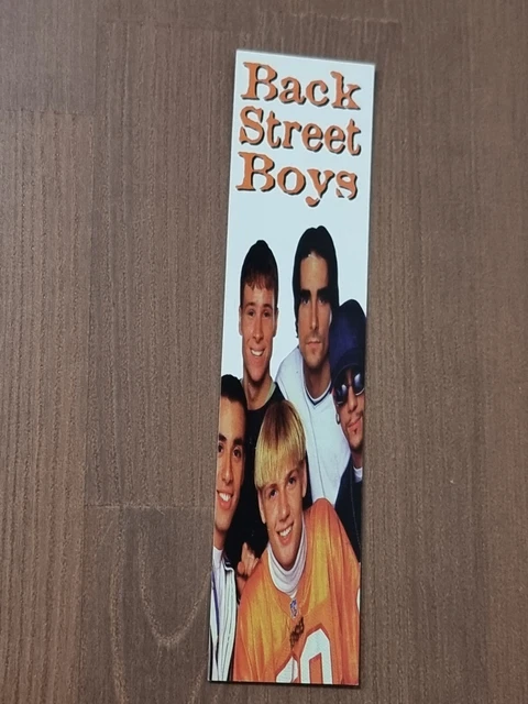 VINTAGE OFFICIAL 90S Backstreet Boys BSB Bookmark BRAND NEW DEAD STOCK VINTAGE OFFICIAL 90S Backstreet Boys BSB Bookmark BRAND NEW DEAD STOCK