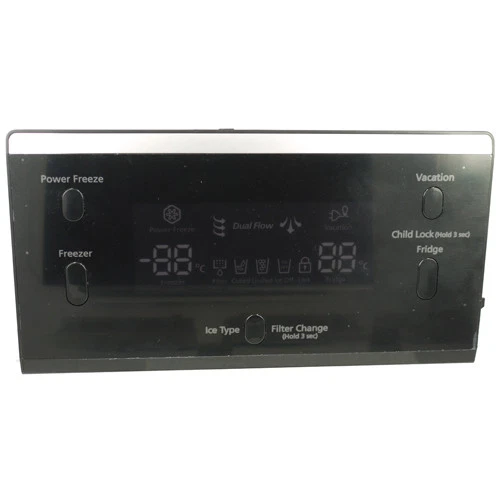 GENUINE SAMSUNG FRIDGE Freezer Assembly Cover Display DA9706018A £58.