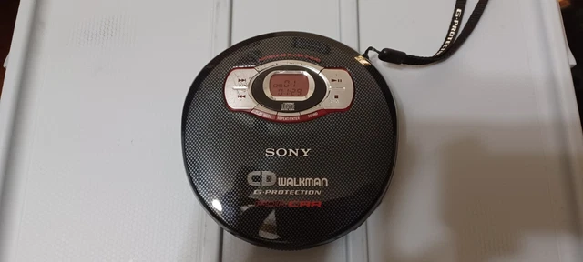 SONY D-MJ95 PORTABLE CAR CD PLAYER WALKMAN, LIKE NEW, TESTED