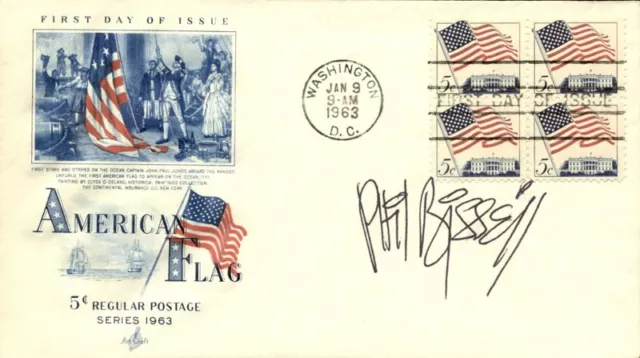 Phil Bissell - First Day Cover Signed