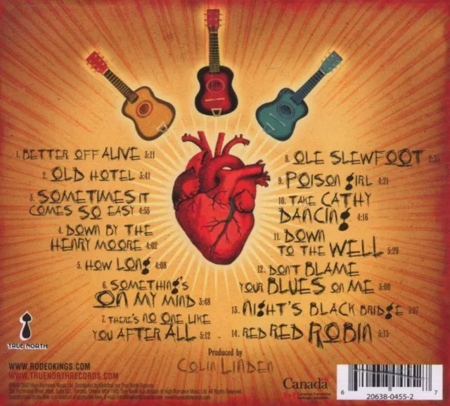 Blackie & The Rodeo Kings Let's Frolic Again (CD) Album 2