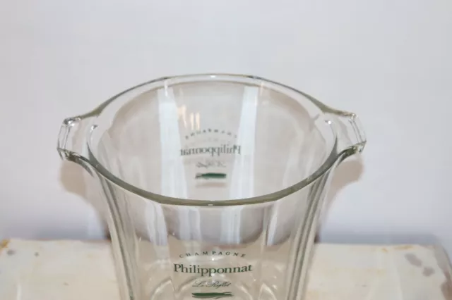 Seau à Champagne en Verre  Champagne PHILIPPONNAT le reflet 3