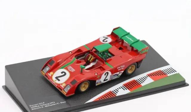 1/43 Ferrari 312P #2 1000KM Zeltweg 1973 Merzario Pace