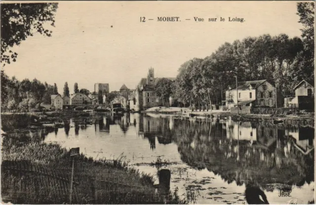 CPA Moret Vue sur le Loing FRANCE (1100905)