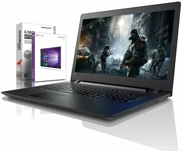 Lenovo Notebook Laptop - AMD A4 2x2.60 GHz - 8GB - 512 GB SSD -  Win10 Prof