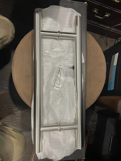 20" Entry Door Pull Handle stainless steel Ladder Handle for glass / wood door