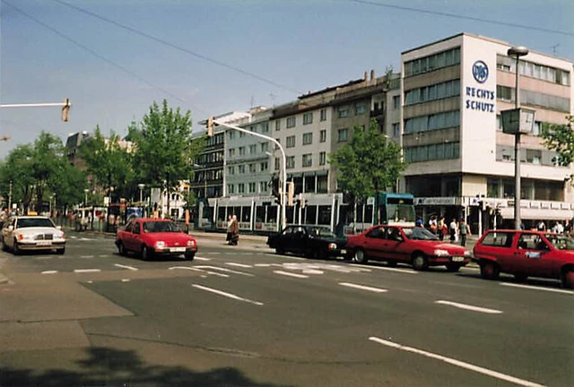 Foto neue Wagen Mannheim, S-Bahn Strassenbahn 06/1995 ca 9x13cm e4423d