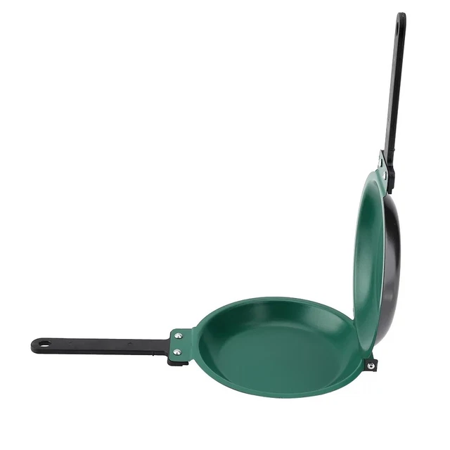 Flip Frying Pan Pancake Maker Double Side Non-Stick Ceramic Coating Cookware