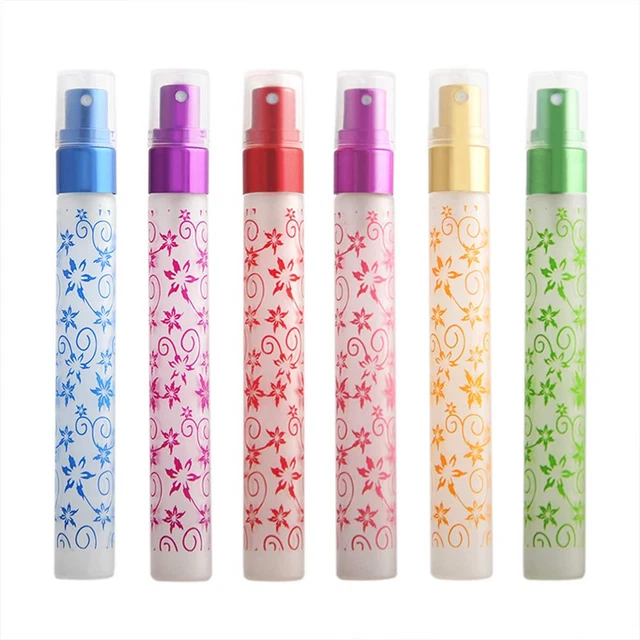 Kesell Flaconi Spray In Vetro 10 Ml – 10 Pezzi Con Imbuti E Contagocce, Per Profumi E Olii, Perfetti Per Viaggio (Ciano)
