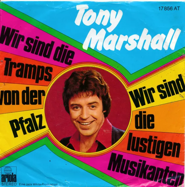 Wir sind die Tramps von der Pfalz - Tony Marshall - Single 7" Vinyl 126/15