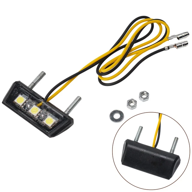 Pack Leds Plaque D'immatriculation Pour Renault Laguna 3